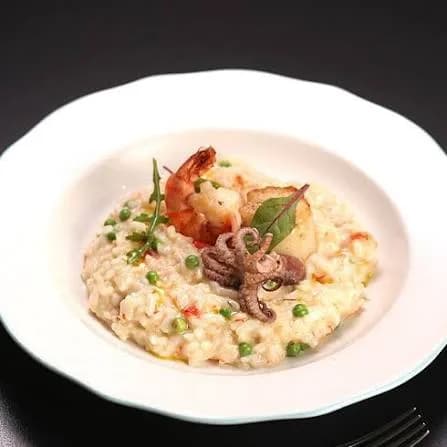Ризотто с морепродуктами